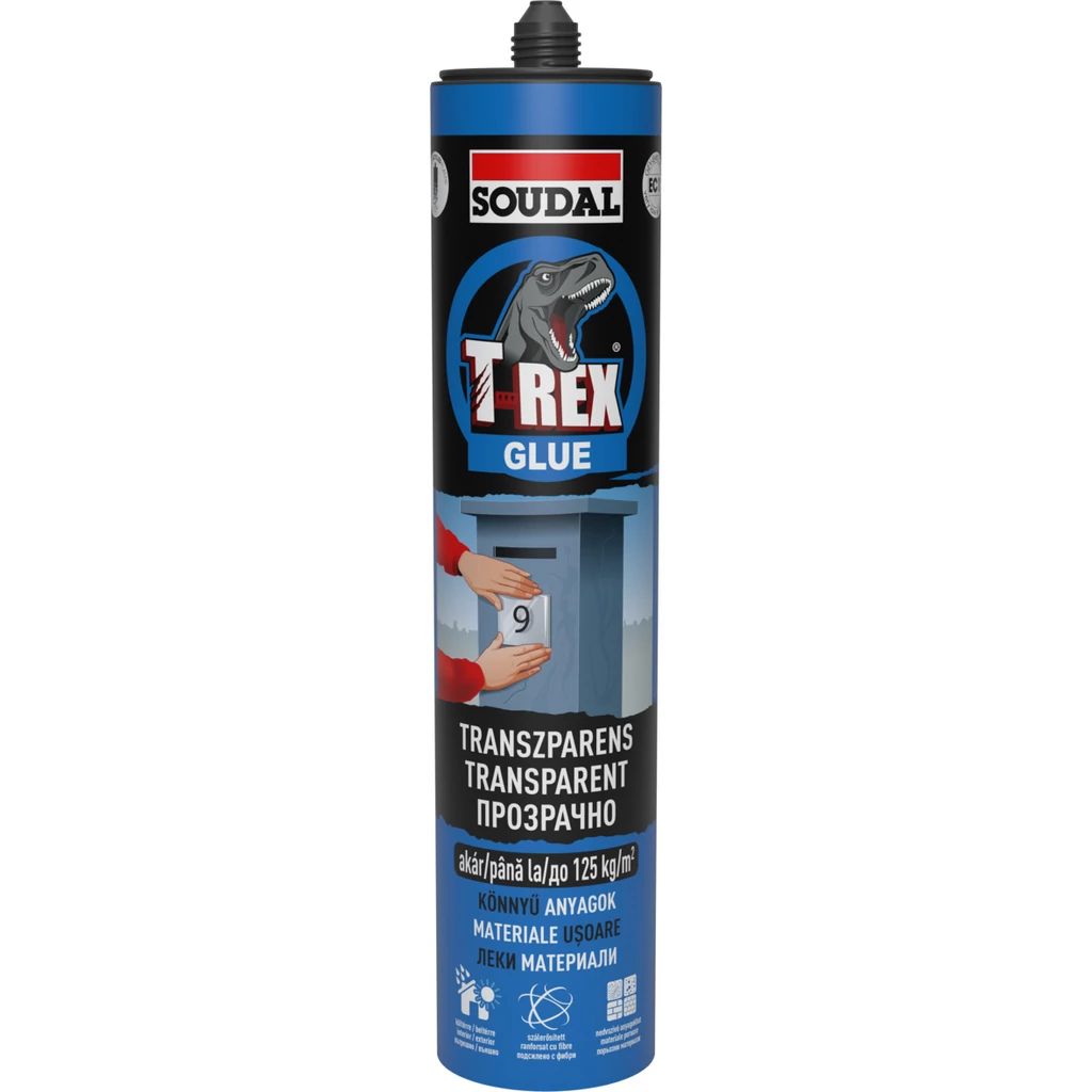 Soudal T-Rex kék TPT transp. szálerősített ragasztó Soudal T-Rex kék TPT transp. szálerősített ragasztó