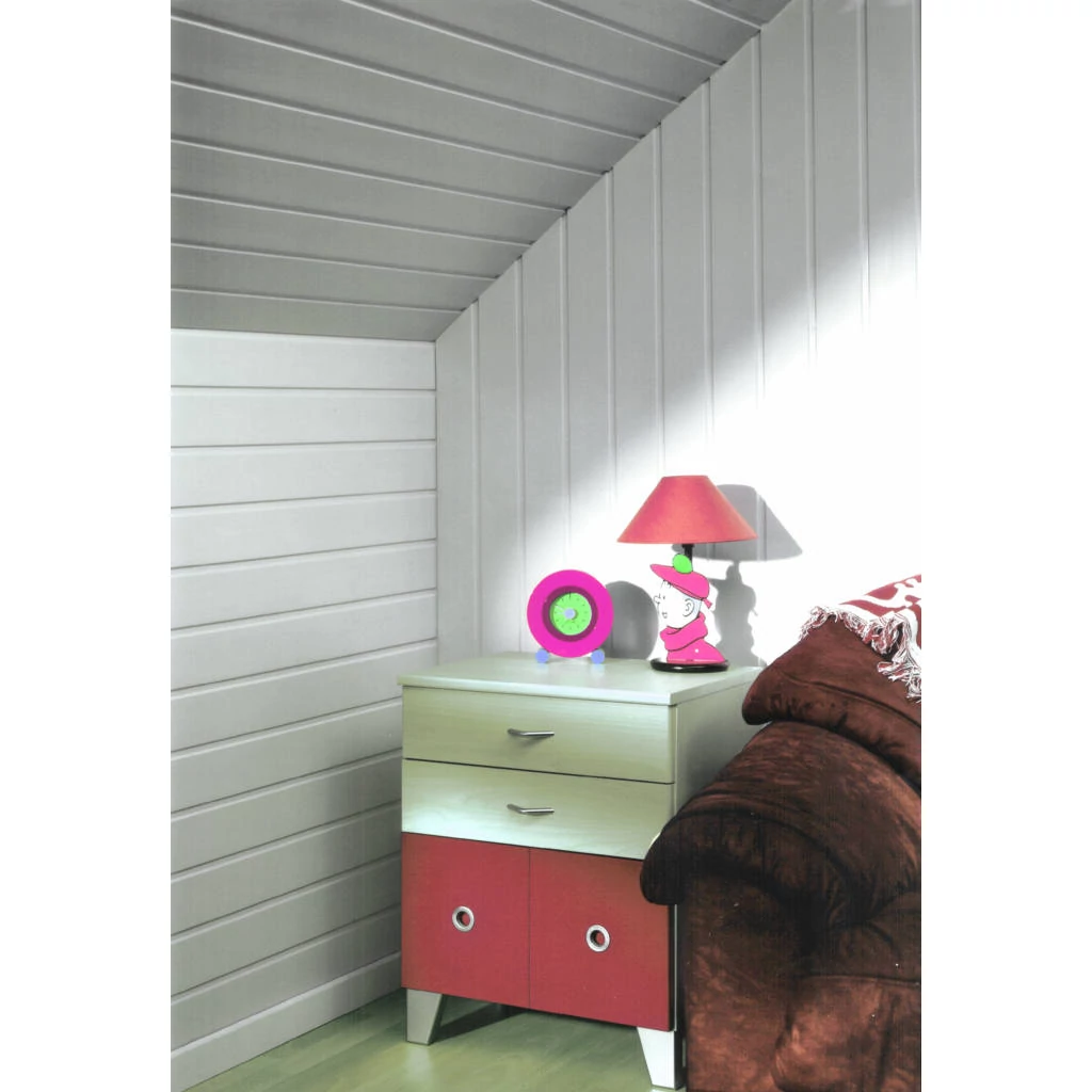 Falburkoló panel 10x300 cm Fehér Falburkoló panel 10x300 cm Fehér